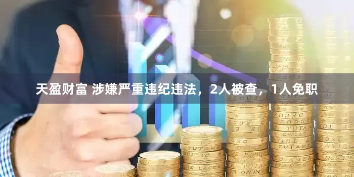 天盈财富 涉嫌严重违纪违法，2人被查，1人免职